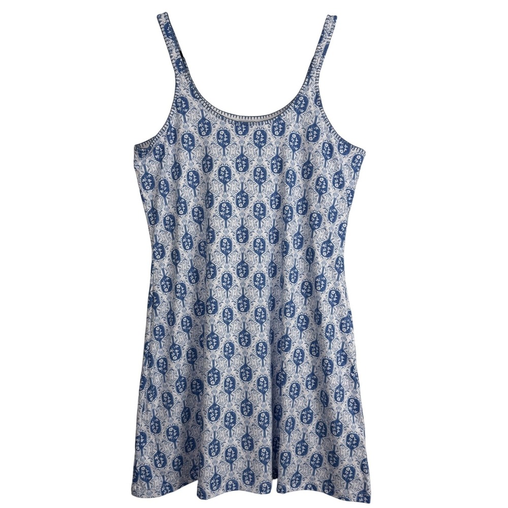 Cabana‎ Life Royal Blue White Pickleball Dress UPF 50+ Court Sporty NWT L